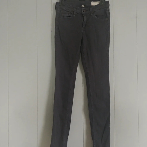 Rag & Bone Womens Size 26 Gray Skinny Jeans - Picture 1 of 7